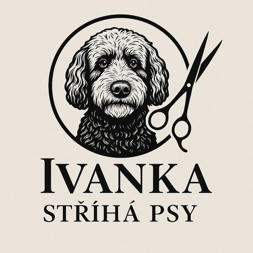 IVANKA stříhá psy logo
